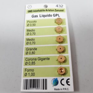 KIT INJECTOR FOGAO M6 GAS BUTANO