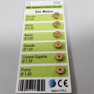 KIT INJECTOR FOGAO M6 GAS NATURAL