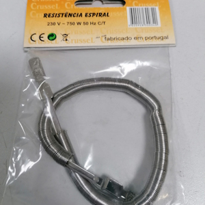 RESISTENCIA ESPIRAL C/ TERMINAIS 750W 230V